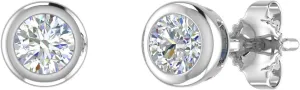 0.40 Carat Diamond Stud Earrings in 14K Gold