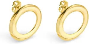 18K Gold Plated Chunky Hoop Earrings for Women  Hypoallergenic, Non-Tarnish Thick Gold Hoops, Trendy Gold Jewelry, Stylish & Lightweight Earrings for Everyday Wear & Special Occasions