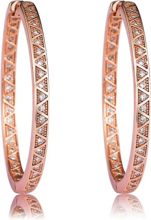 18K Gold Plated Dainty U Shape Huggie Earring for Women, Cubic Zirconia O Huggie Hoop Earrings, Hypoallergenic, Gifting, Everyday Wear