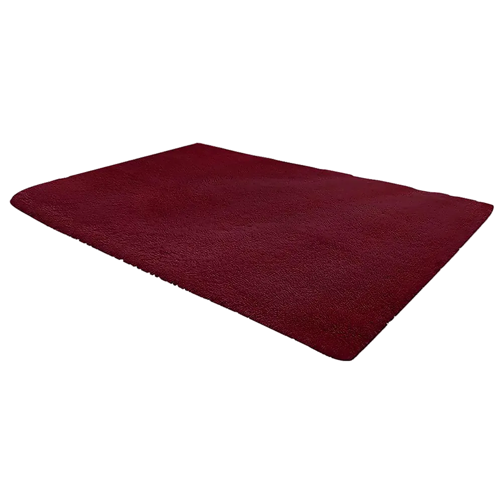 200x140cm Floor Rugs Large Shaggy Rug Area Carpet Bedroom Living Room Mat - Burgundy