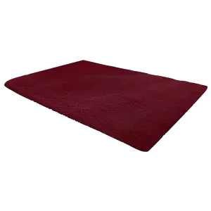 200x140cm Floor Rugs Large Shaggy Rug Area Carpet Bedroom Living Room Mat - Burgundy