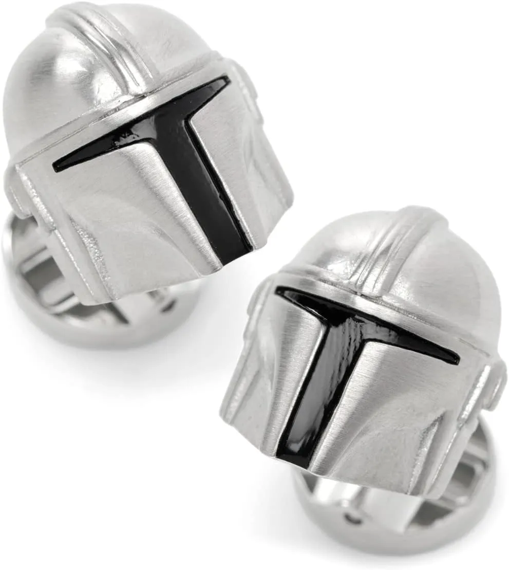 3D Mandalorian Cufflinks