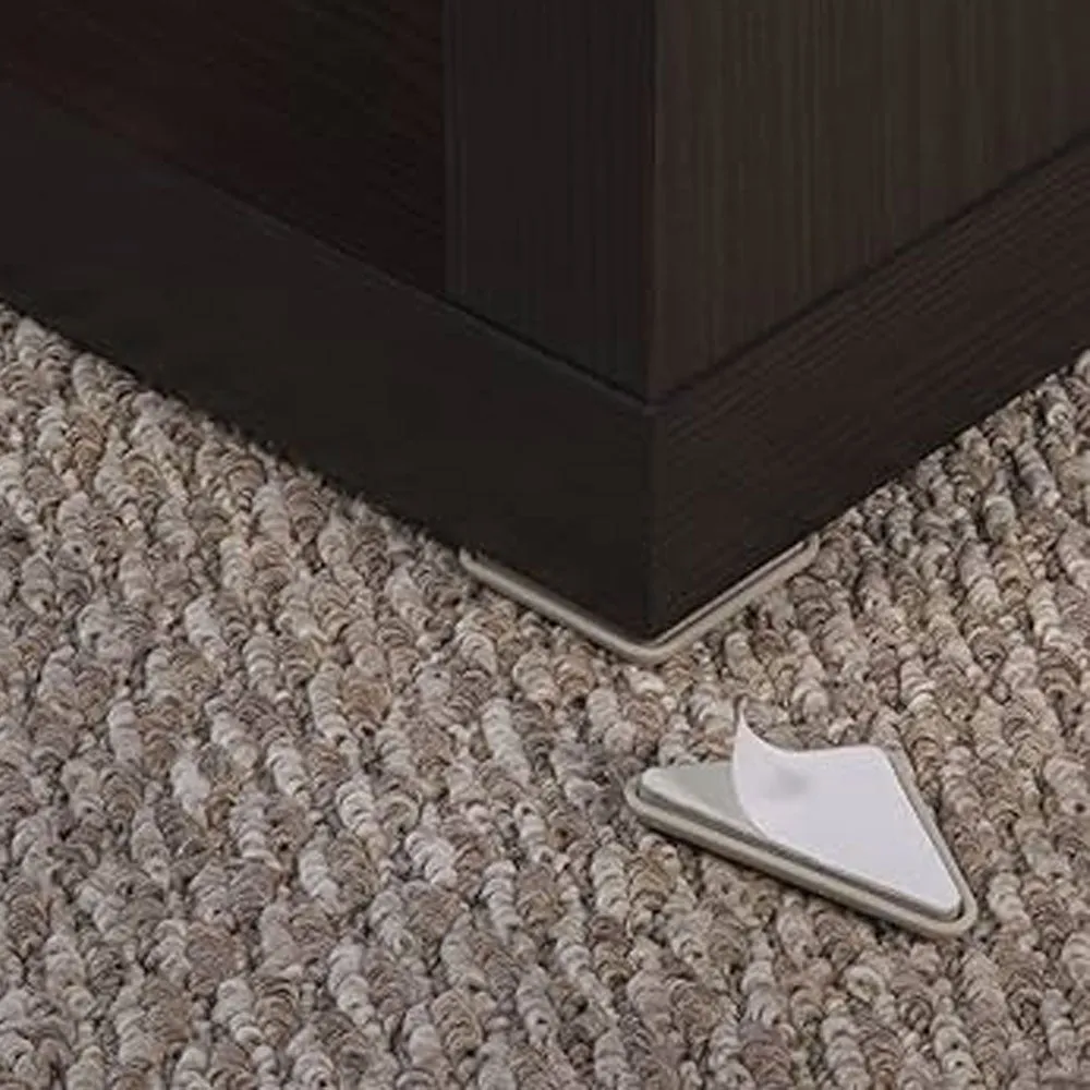 8 Pc Adhesive Triangle Sliders Appliance Furniture Movers Glides Feet Pads 2"