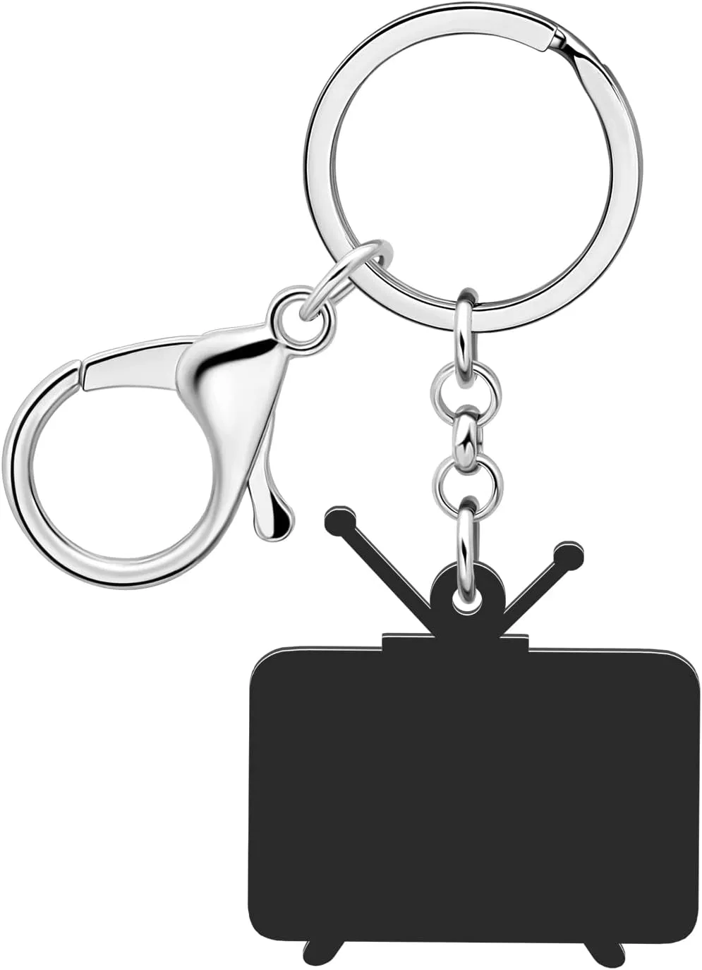 Acrylic Vintage Cassette Tape Keychain Retro 90s 80s Accessories for Women Girls Backpack Purse Charms