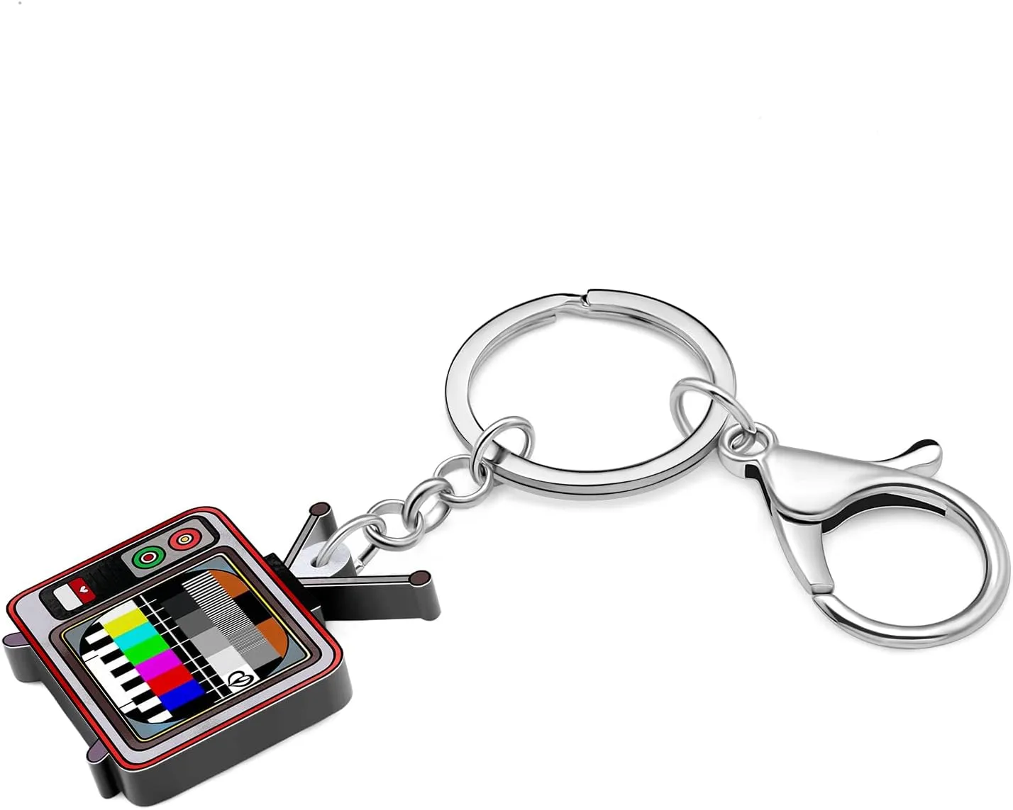 Acrylic Vintage Cassette Tape Keychain Retro 90s 80s Accessories for Women Girls Backpack Purse Charms