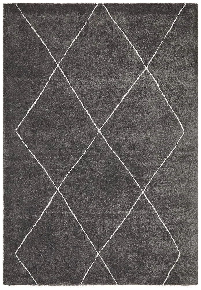 Adina Haleh Diamond Charcoal Rug