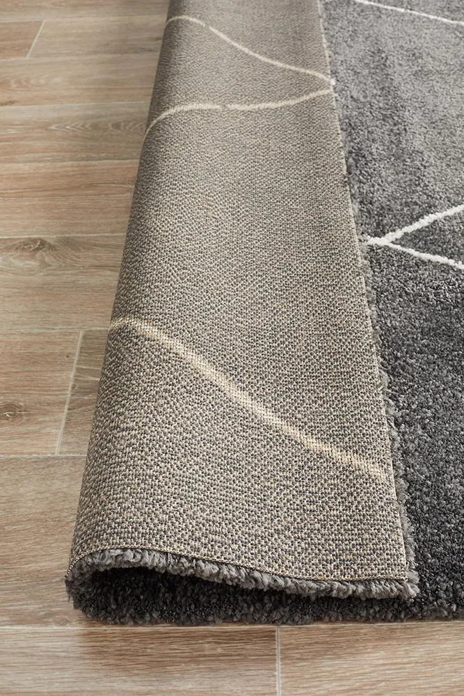 Adina Haleh Diamond Charcoal Rug