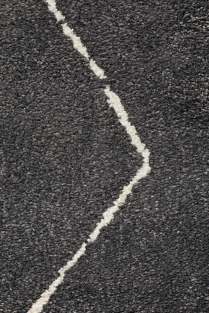 Adina Haleh Diamond Charcoal Rug
