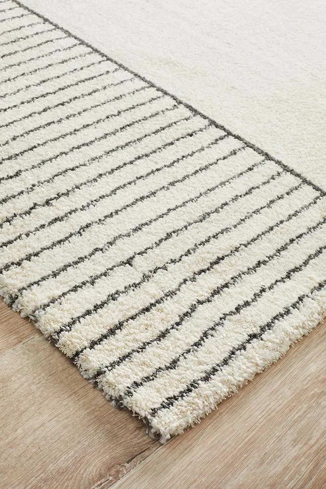 Adina Ivy Modern Ivory Rug