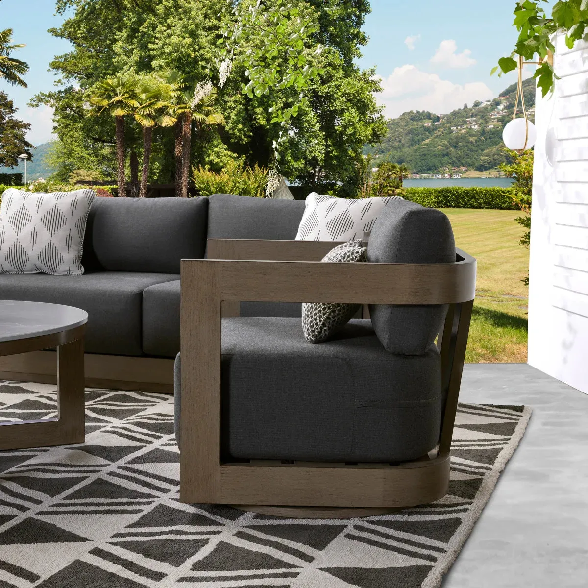 Agio Menorca 4-piece Outdoor Deep Seating Set