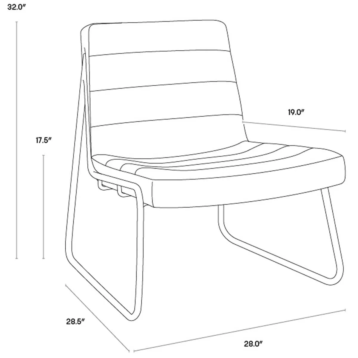 Anton Chair, Bravo Cream