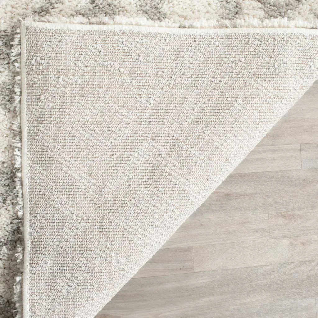 Arizona Shag Ivory/Beige Area Rug
