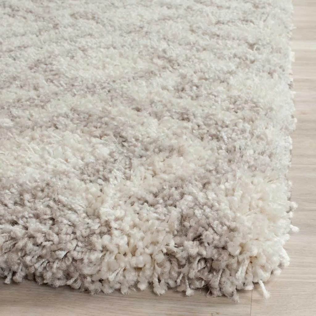 Arizona Shag Ivory/Beige Area Rug