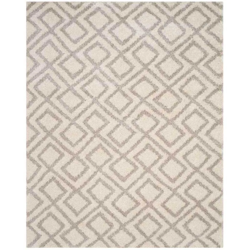 Arizona Shag Ivory/Beige Area Rug