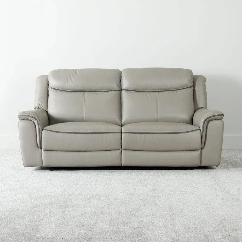 Ascari 3 Seat Power Reclining Sofa - Taupe