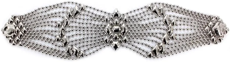 B77-N Chrome Finish Bracelet - Liquid Metal by Sergio Gutierrez