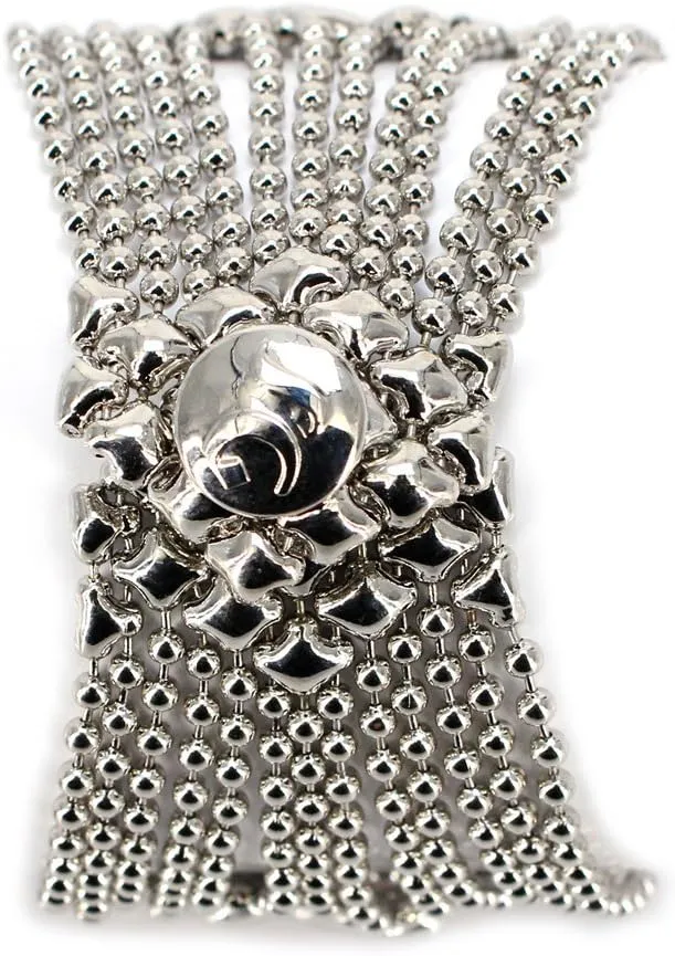 B77-N Chrome Finish Bracelet - Liquid Metal by Sergio Gutierrez