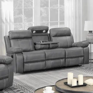 Bentley Electric 3 Seater & 2 Single Charcoal Recliner Package