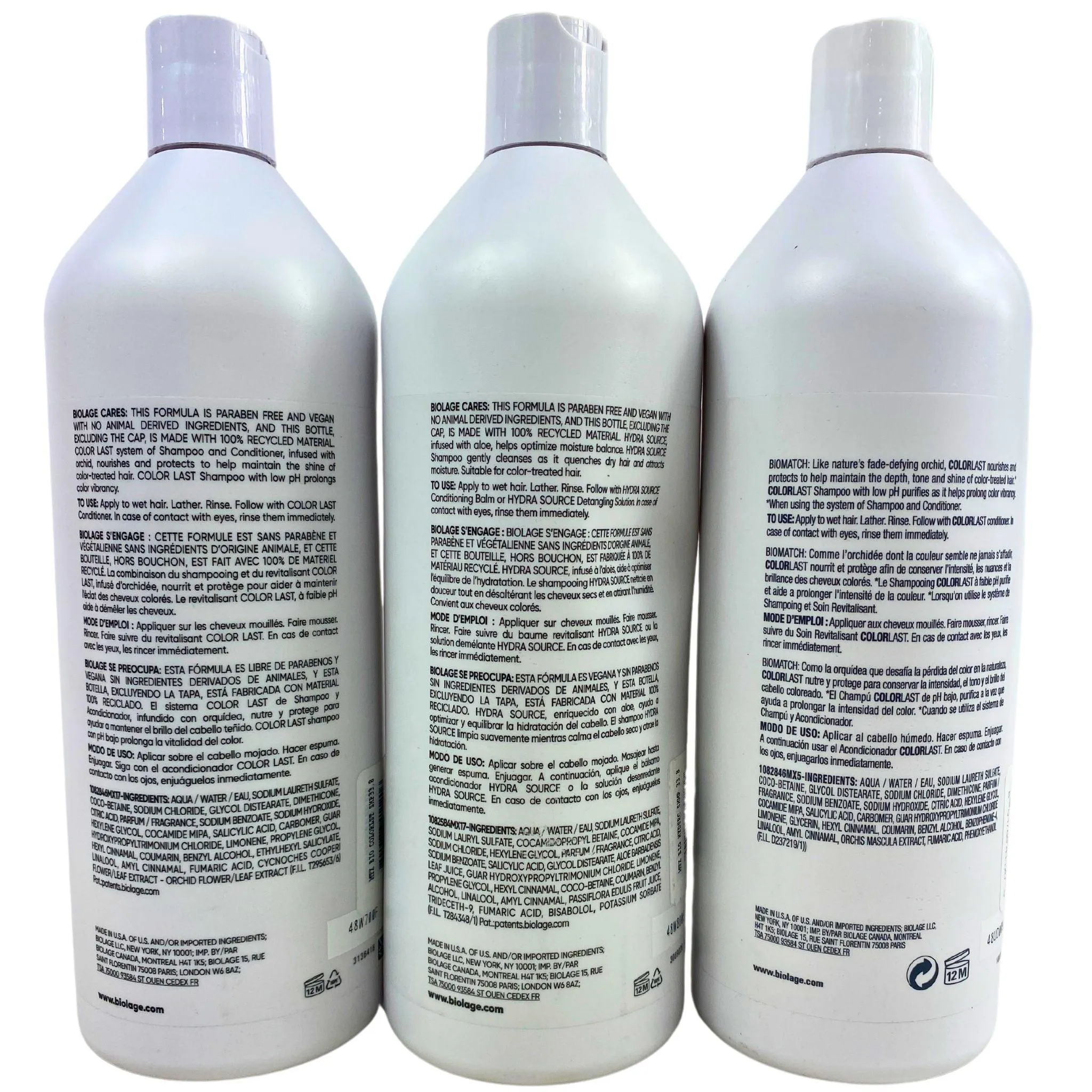 BIOLAGE Mix Assorted Shampoo - 33.8OZ (24 Pcs Lot)