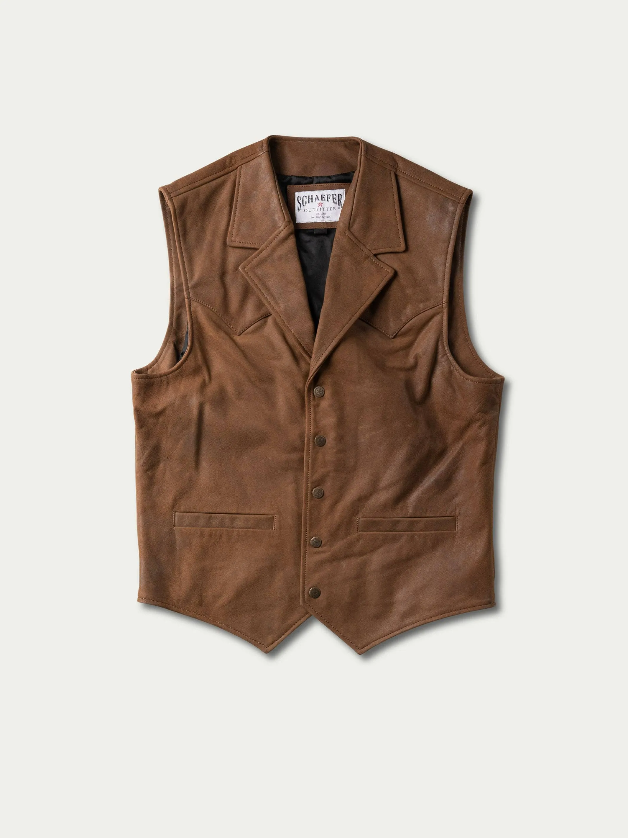 Bowie Leather Vest