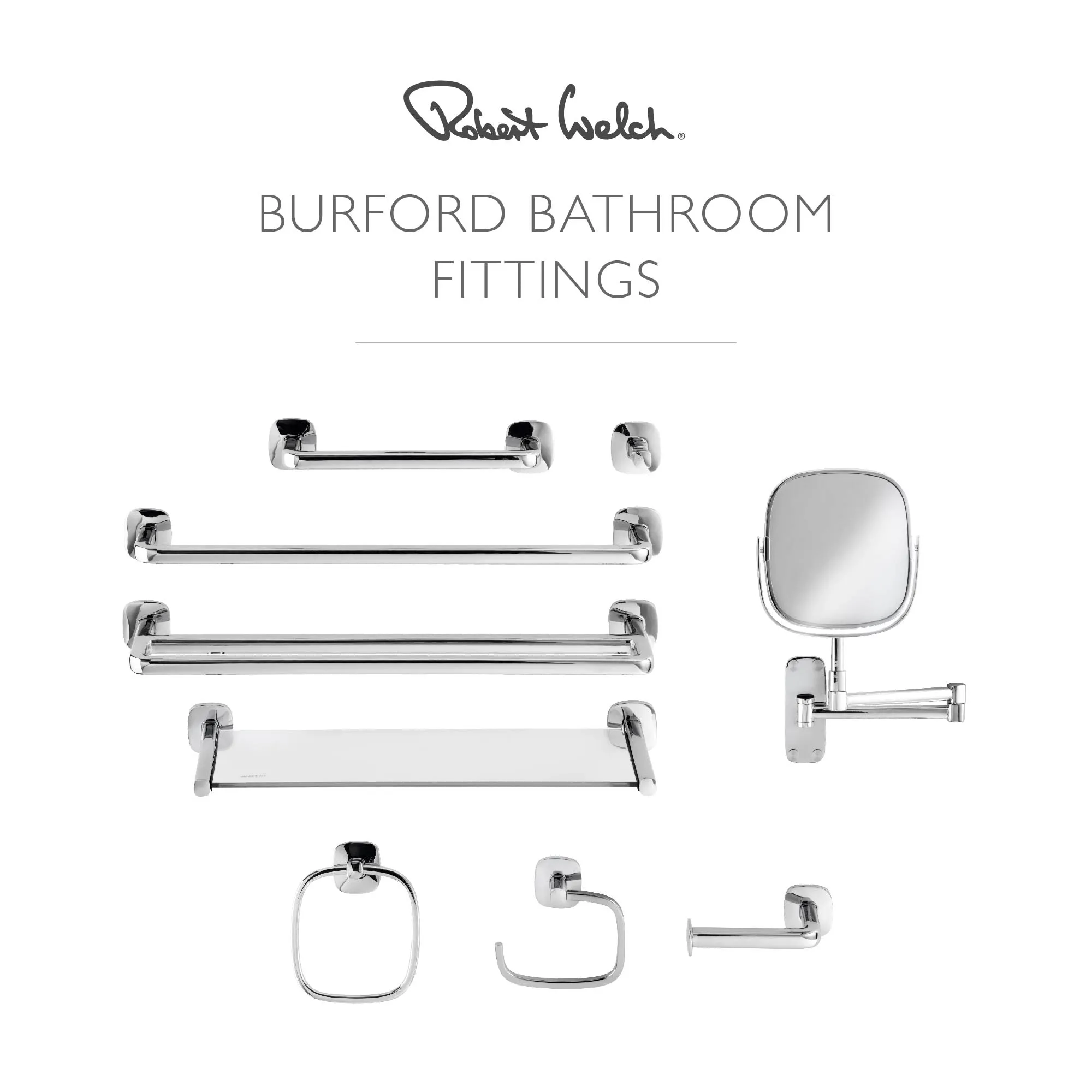 Burford Toilet Brush & Holder