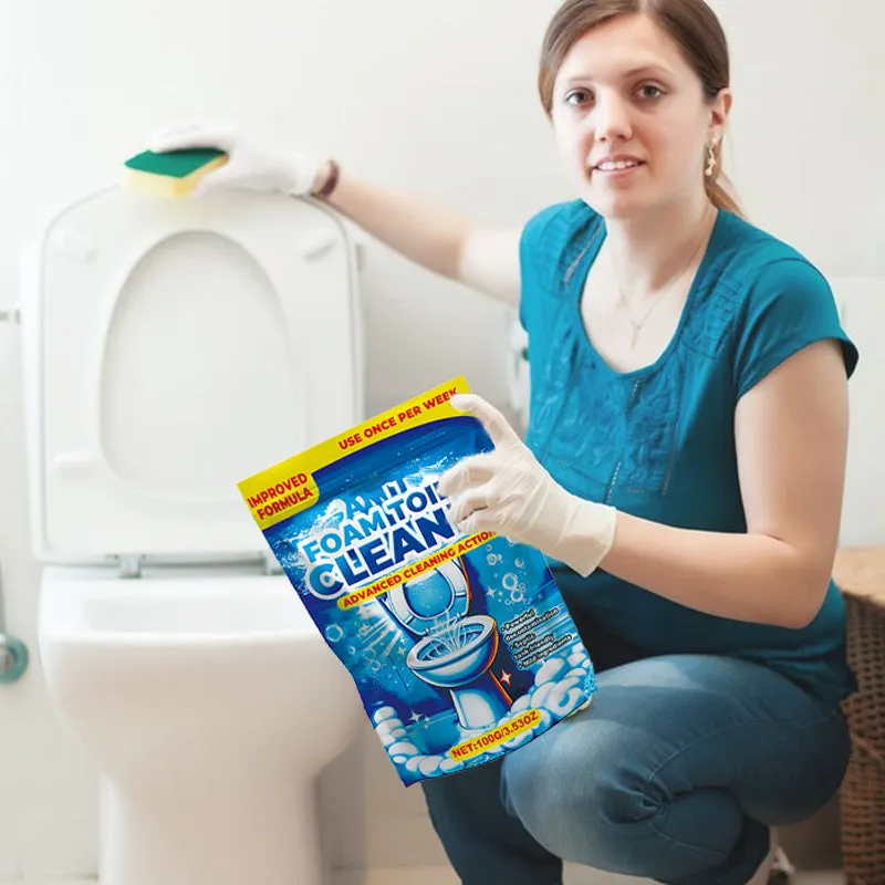 Buy 1 get 1 freeFoaming Powder Toilet Bowl Cleaner