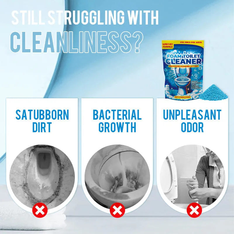 Buy 1 get 1 freeFoaming Powder Toilet Bowl Cleaner