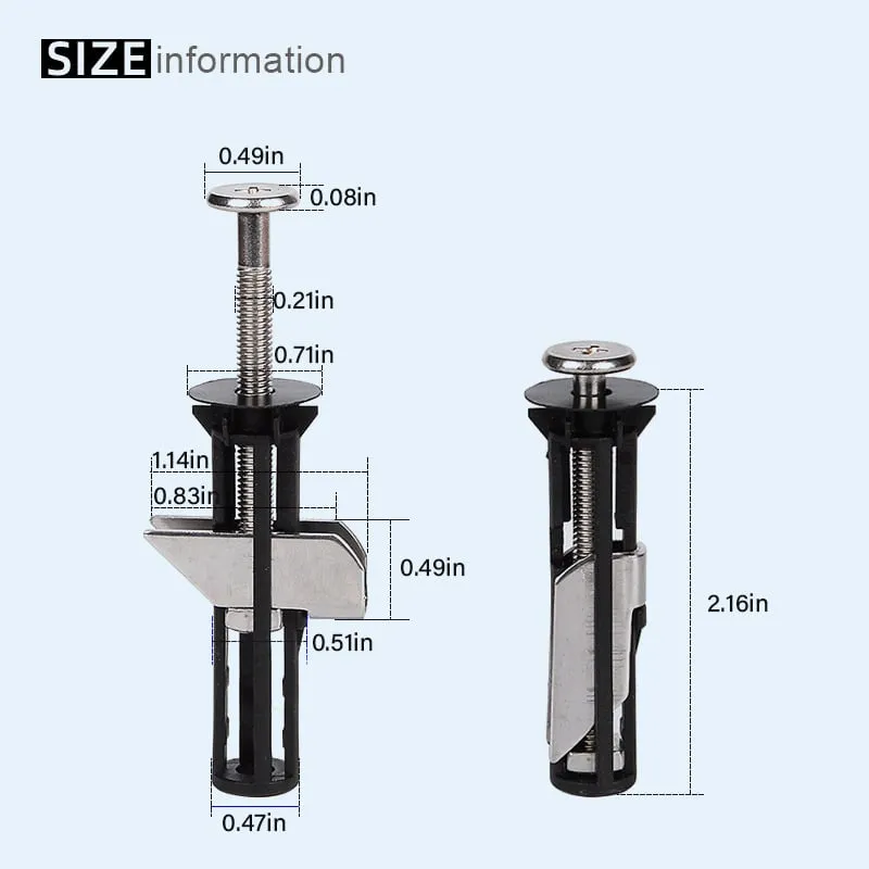 Buy 1 Get 1 FreeHeavy Duty Toilet Seat Fastener Bolt kit