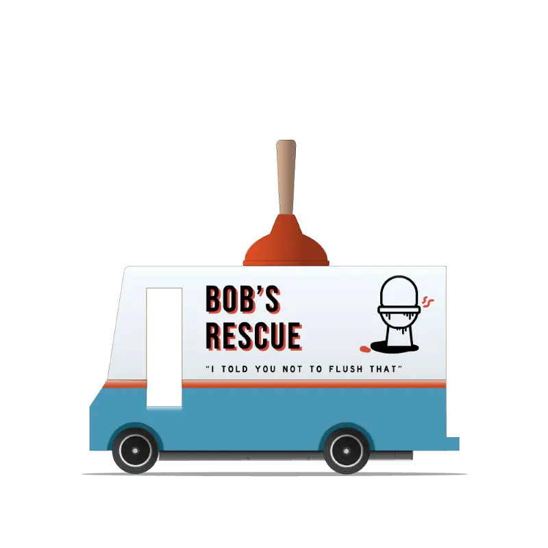 Candyvan Bob's Plumbing Van