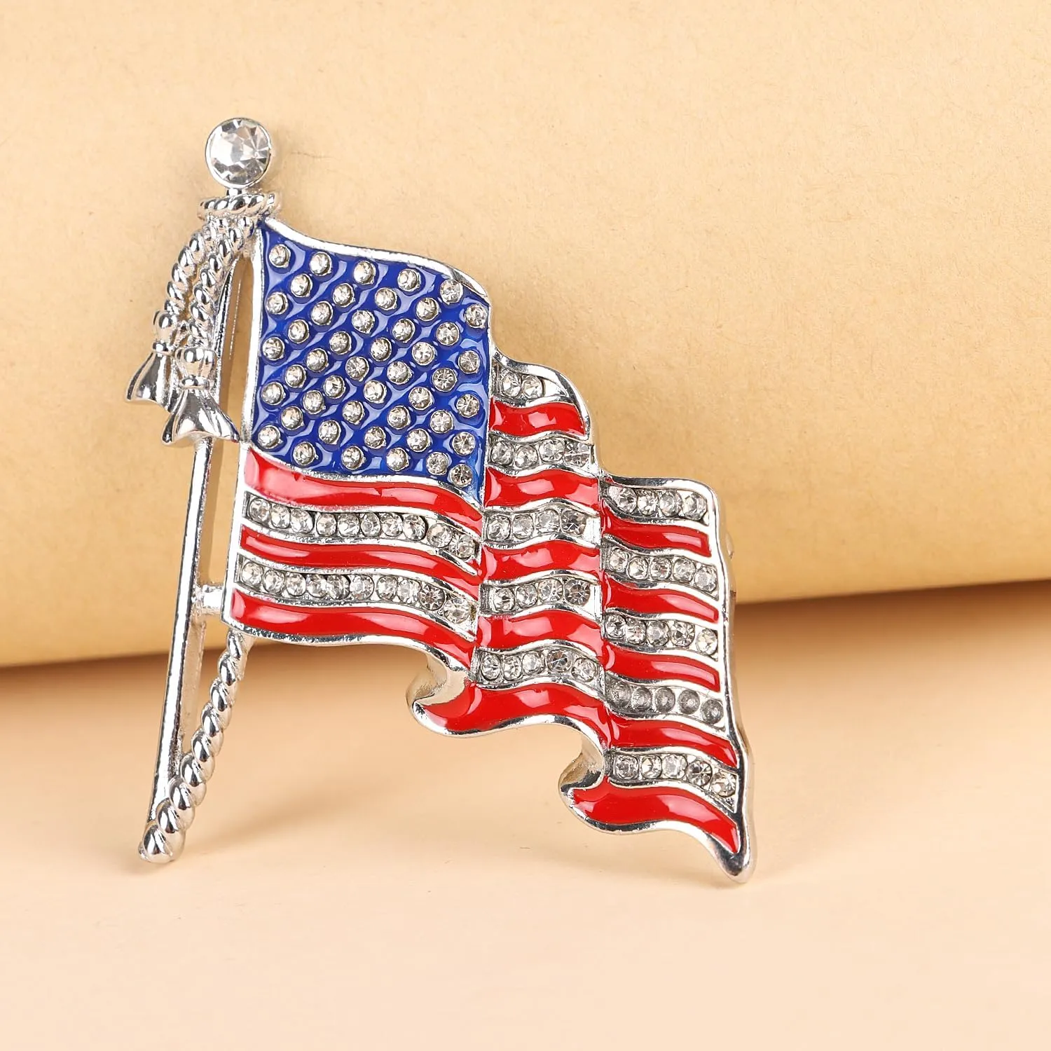 CCINEE America Brooch Trump Word Lable Souvenir Pin Badge Brooch for Patriotic Medal Take America Back Gift