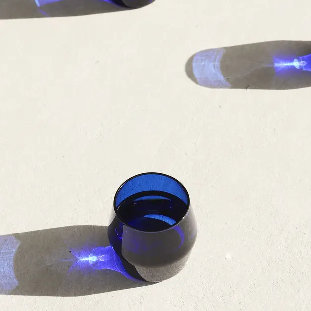 Century 6oz Glasses Set (Cobalt)