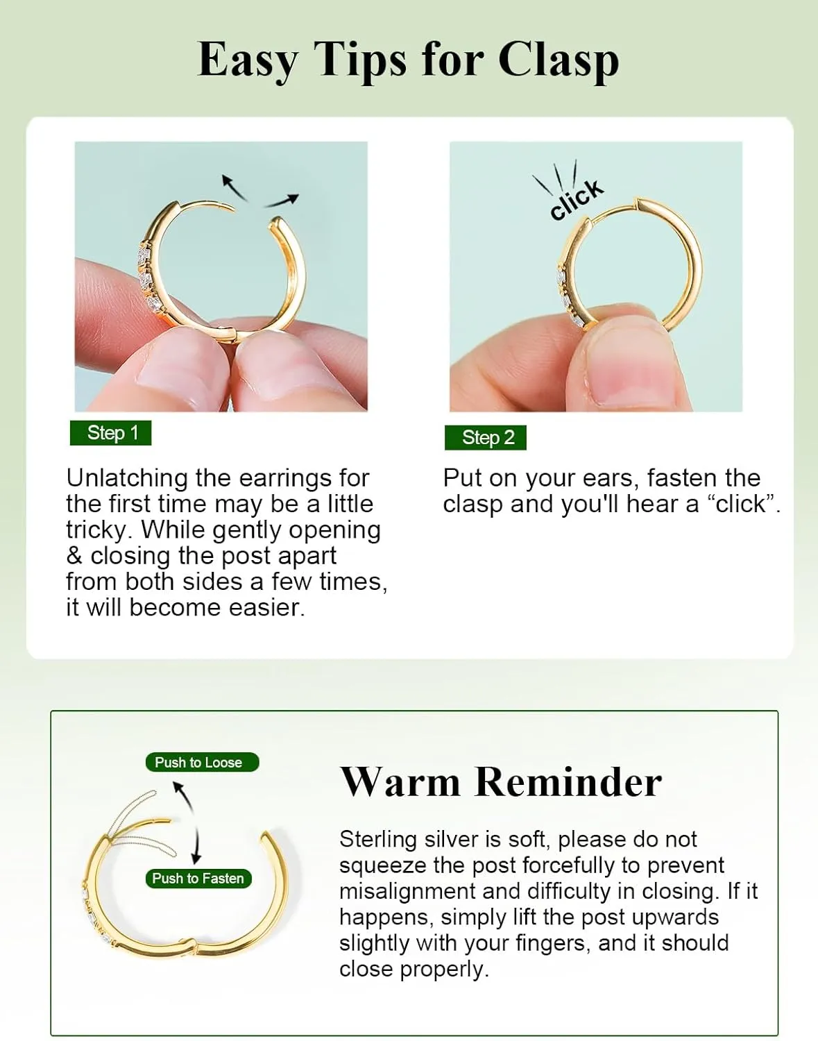 D Color VVS1 Clarity Moissanite Simple Small Hoop Earrings for Women Men, 15mm/20mm, Solid 925 Sterling Silver, Hypoallergenic Comfy Everyday Earrings, Christmas Birthday Gifts