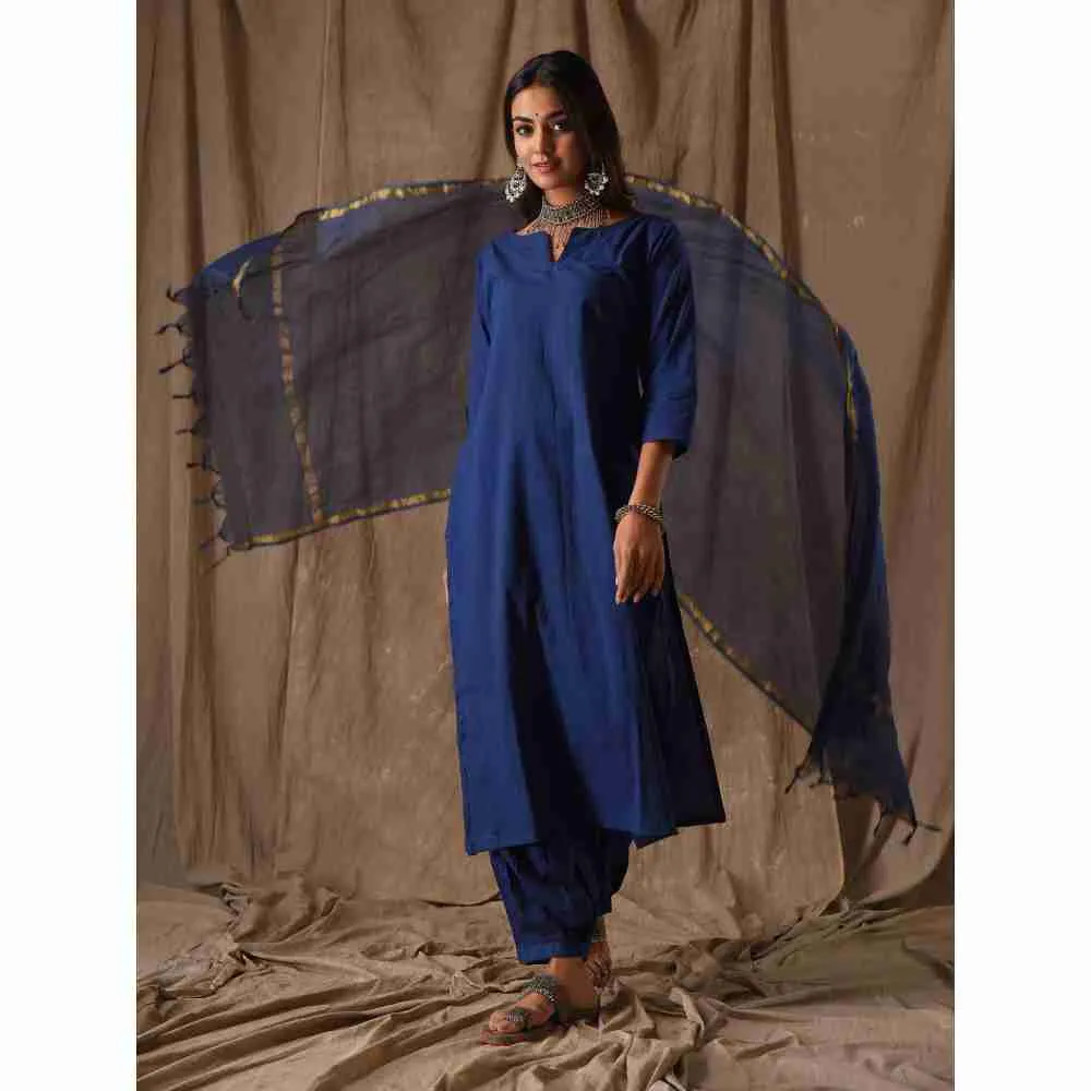 DIMPLE DESIGN STUDIO Navy Doria (Set of 3)