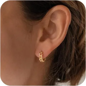 Ewrkbr Pearl Earrings for Women,Dainty 14k Gold Plated Pearl Drop Earrings Cute Gold Pearl Bow Earrings for Women Trendy Gold Pearl Dangle Earrings Charm Gold Jewelry Wedding Earrings for Brides