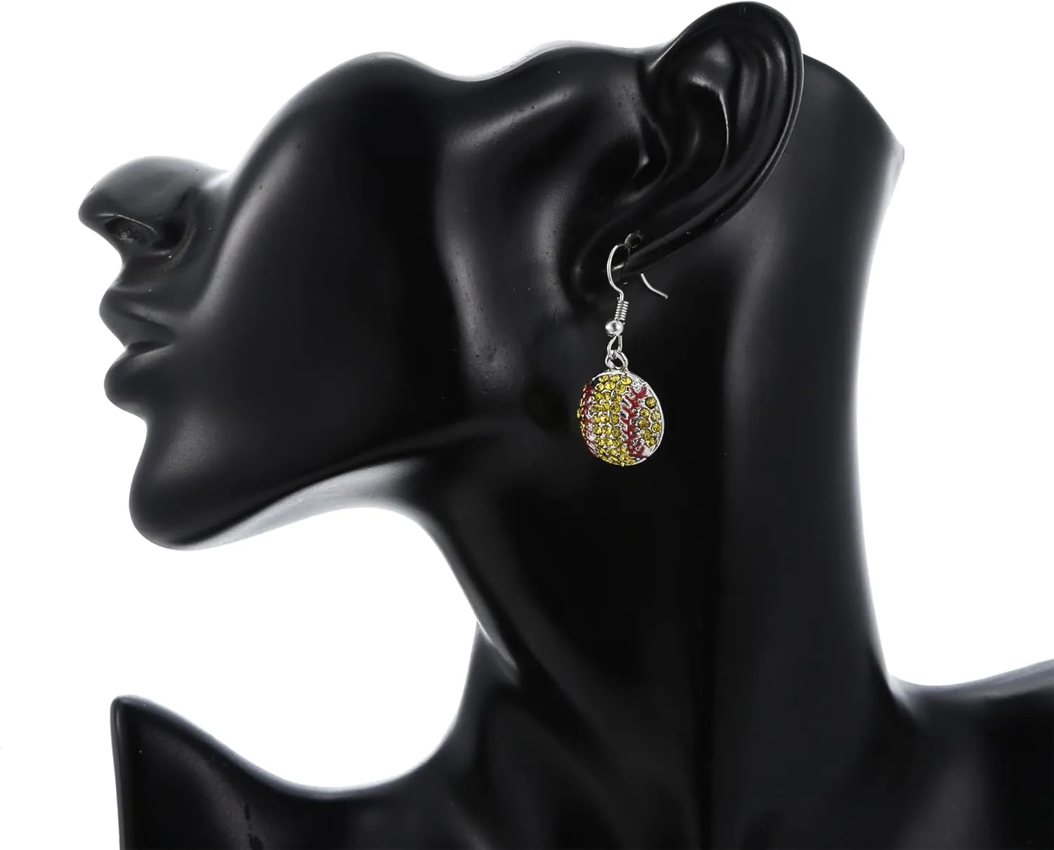 Football Earrings, Basketball Soccer Volleyball Baseball Sports Jewelry for Women