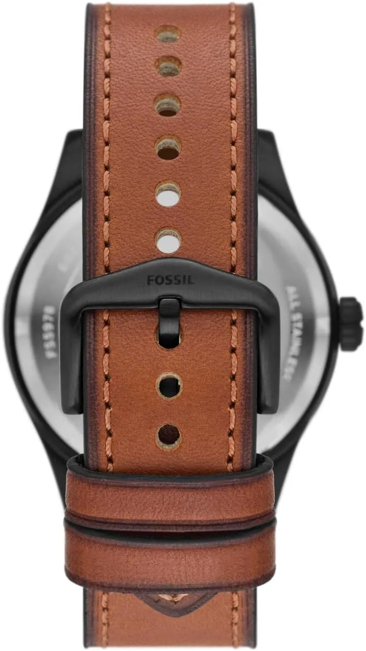 Fossil Men's Defender Solar-Powered Stainless Steel Watch