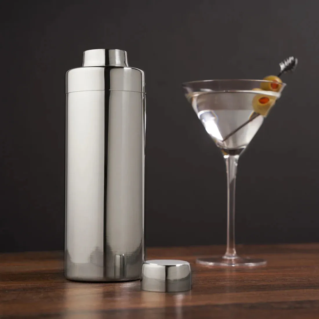 Harrison Element Cocktail Shaker (Silver)