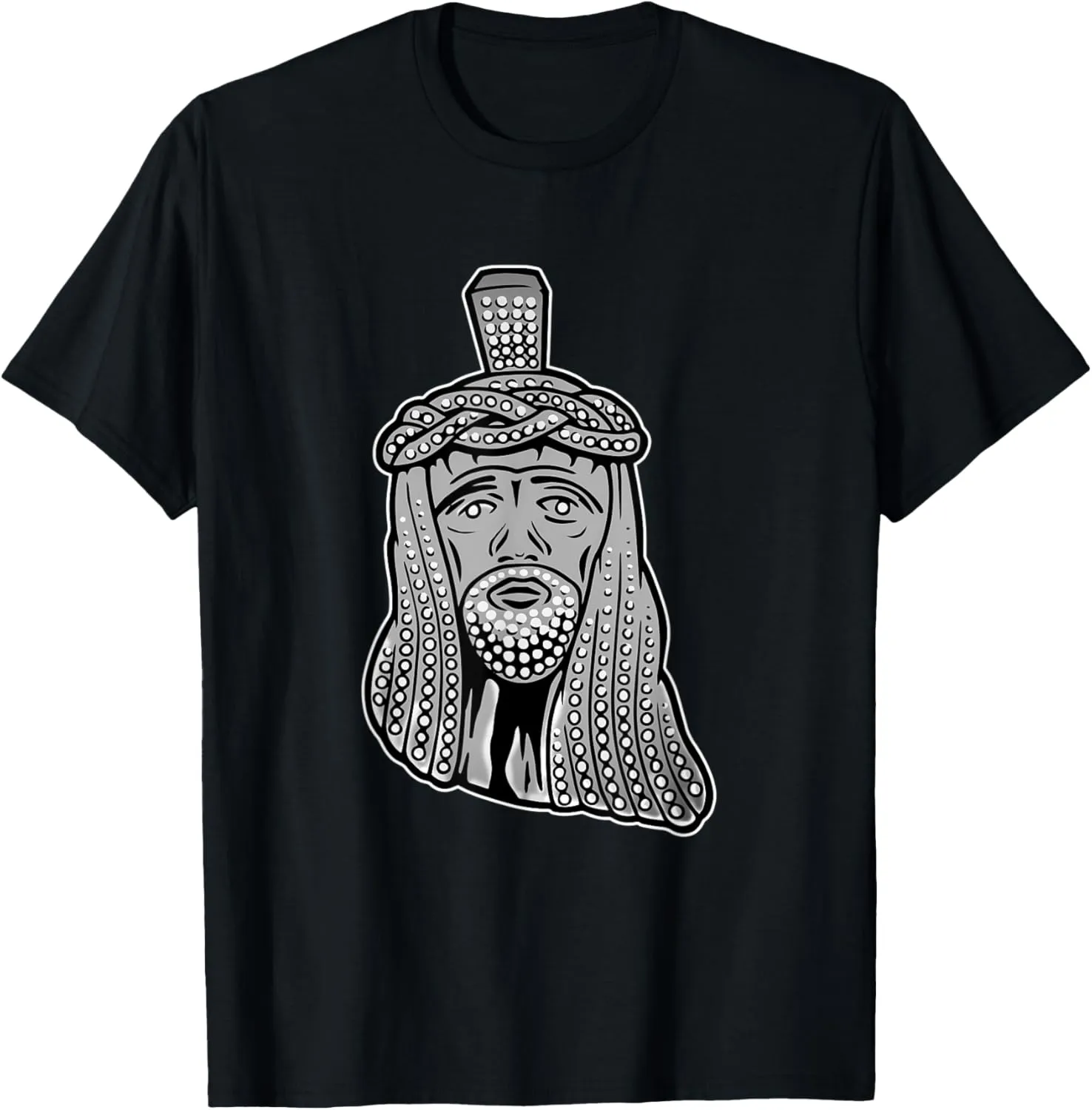 Jesus Piece shirt, Vintage Rap, Jesus pendant hip-hop chain T-Shirt