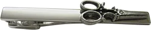 Kiola Designs Textured Scissor Square Tie Clip