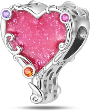 KUNSIR Charms Beads fits Pandora Charm bracelets for Woman 925 Sterling Silver Dangle Pendant Bead Jewelry Beads Gifts Happy Birthday Charms for Women Bracelet&Necklace