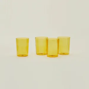 Large Essential Glassware Set of 4 (Amber)
