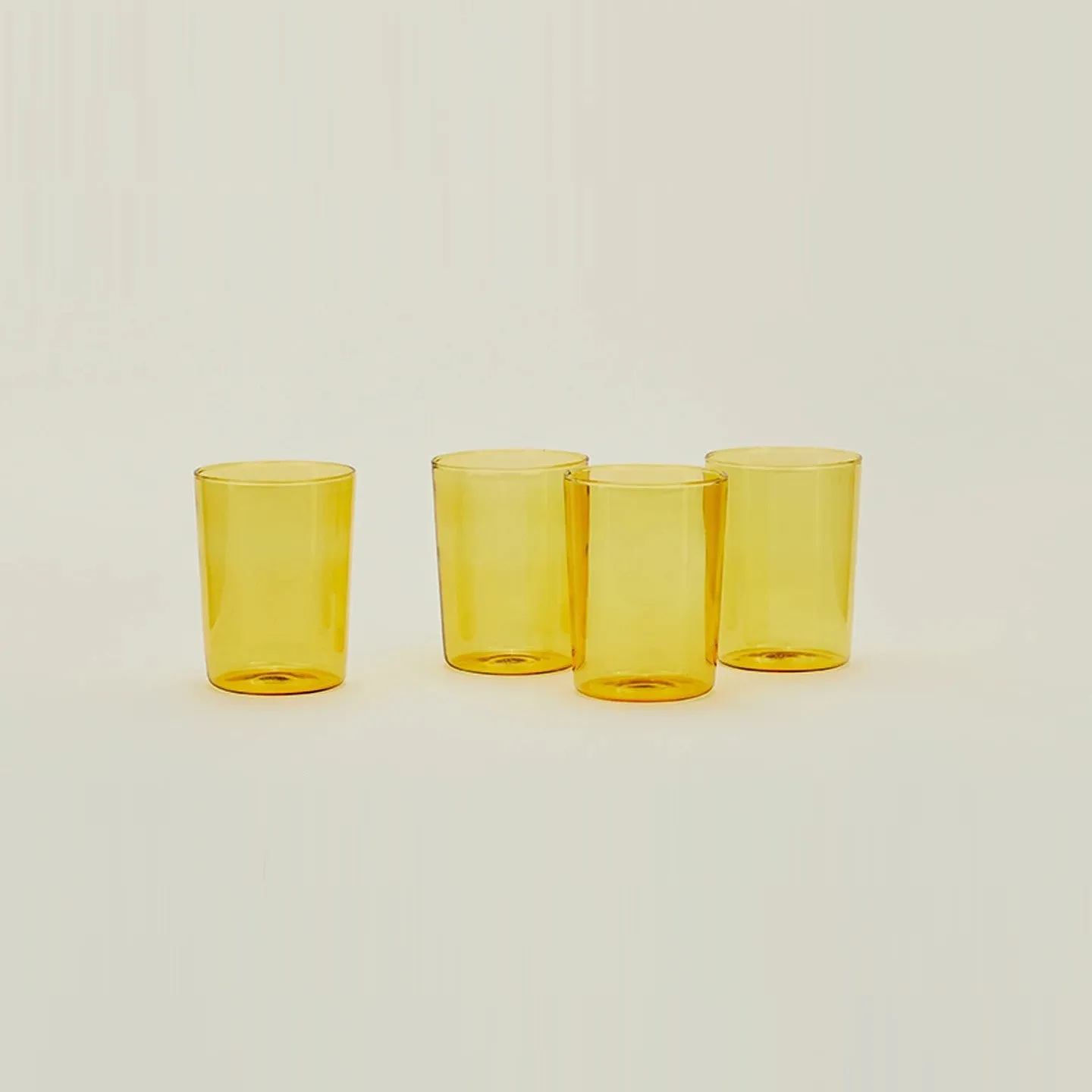 Large Essential Glassware Set of 4 (Amber)