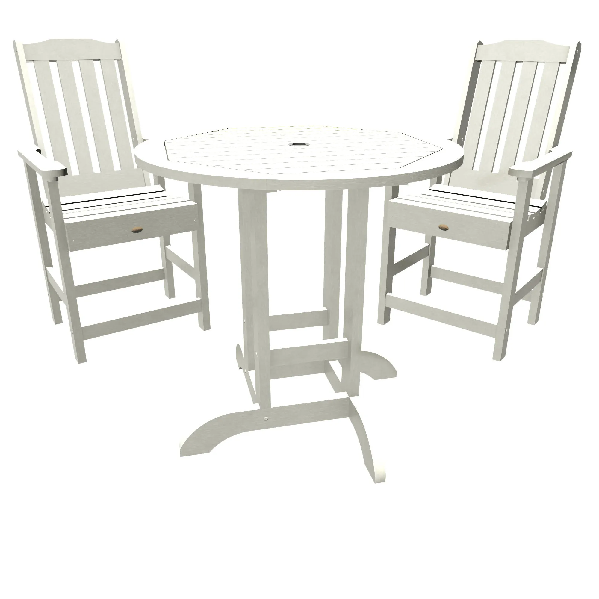 Lehigh 3pc 36in Round Dining Set - Counter Height