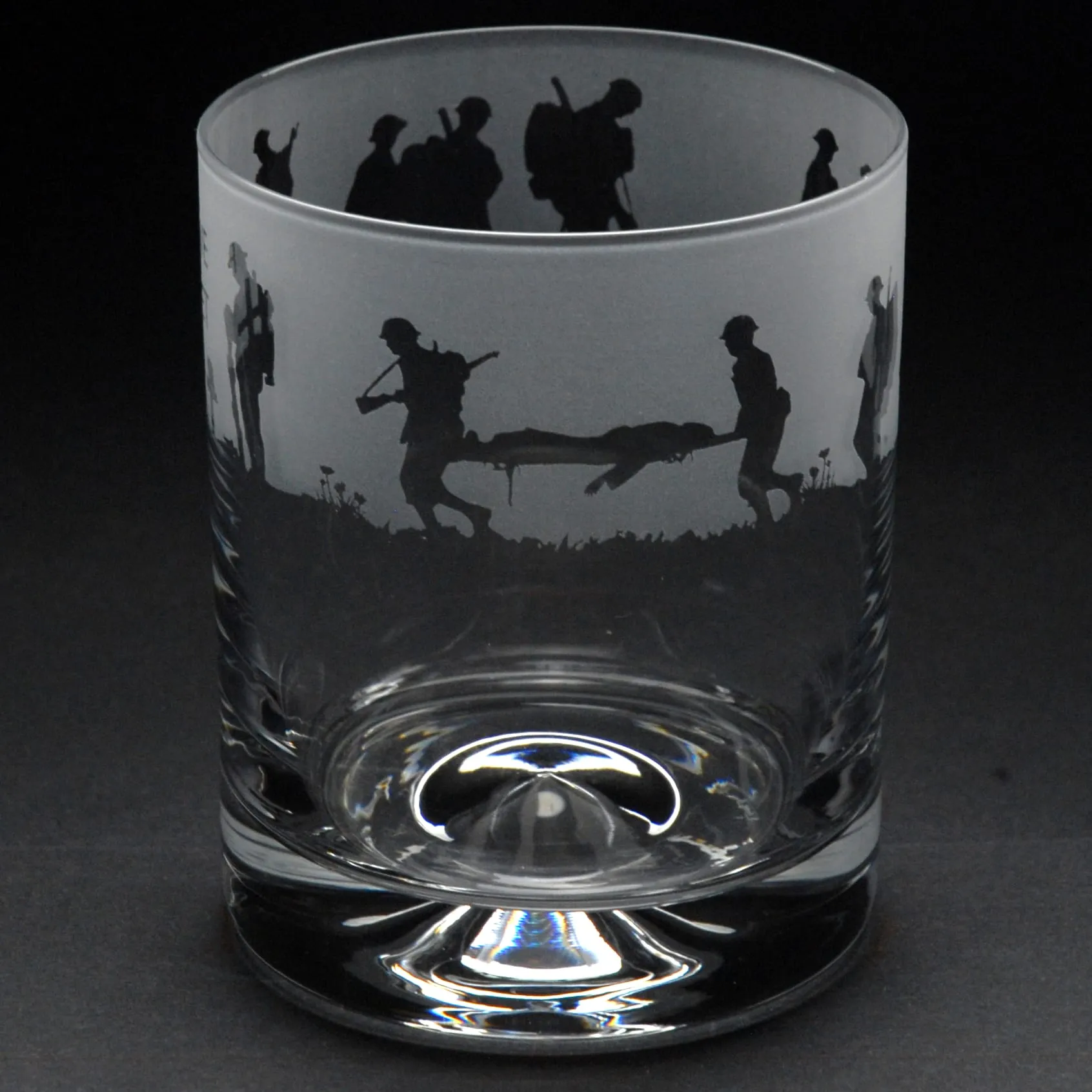 Lest We Forget Whisky Glass