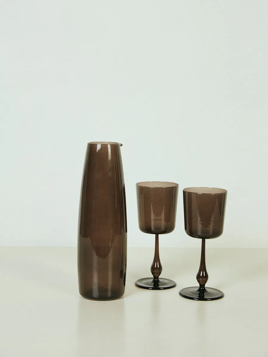 Luisa 1LT Carafe | Sepia Brown