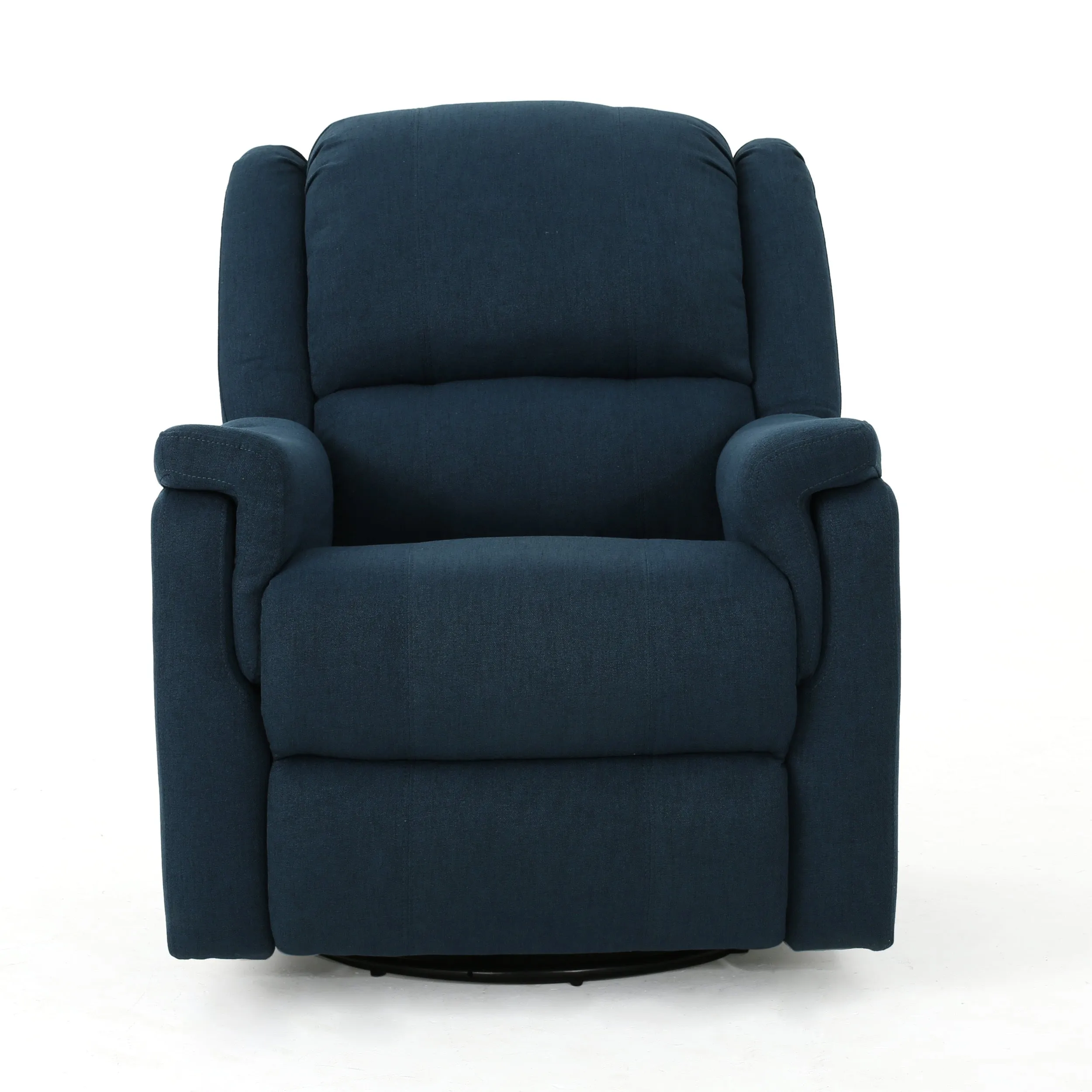 Margo Recliner Chair with Swivel - Navy Blue