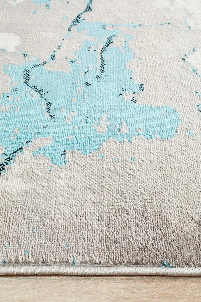 Metro 601 Rug (Blue) by Rug Culture