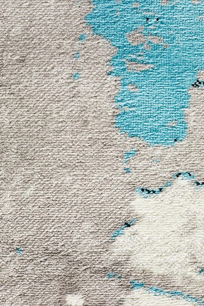 Metro 601 Rug (Blue) by Rug Culture