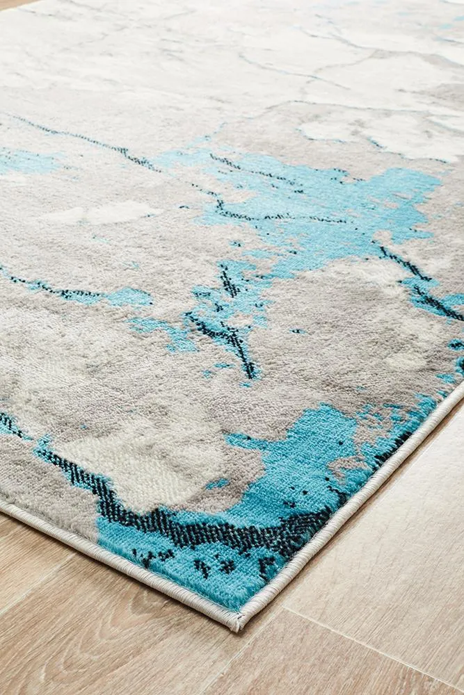 Metro 601 Rug (Blue) by Rug Culture