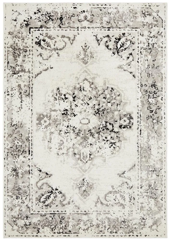 Metro 602 Rug (Black White) by Rug Culture